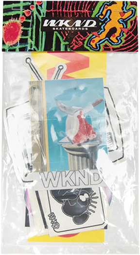 WKND 12/PK ASSORTED STICKER PACK STICKER PACK