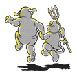 WORLD INDUSTRIES FRIENDS STICKER SINGLE