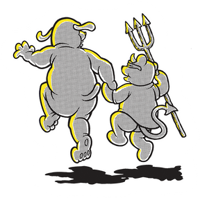 WORLD INDUSTRIES FRIENDS STICKER SINGLE