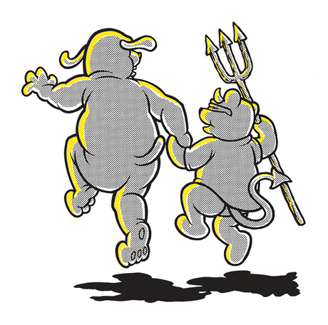 WORLD INDUSTRIES FRIENDS STICKER SINGLE