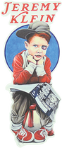 WORLD INDUSTRIES KLEIN BLACK EYE KID STICKER