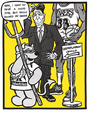 WORLD INDUSTRIES RUINED IMAGE STICKER SINGLE