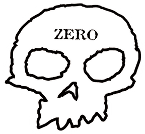 ZERO SKULL STICKER single