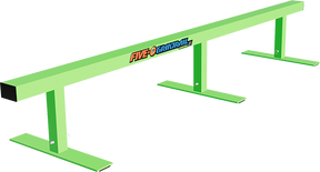 RAMPTECH 5-0 GRIND RAIL - SQUARE TUBE 79"L GREEN