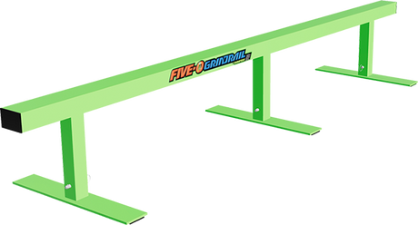 RAMPTECH 5-0 GRIND RAIL - SQUARE TUBE 79"L GREEN