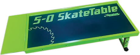 RAMPTECH 5-0 SKATE TABLE 8+10+12"H  x 22?W x46"L