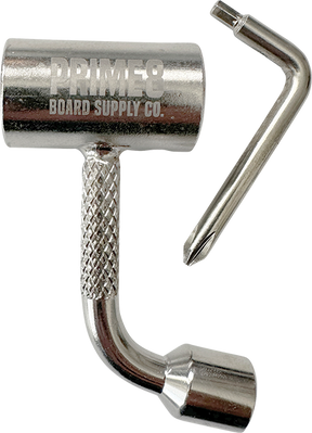 PRIME8 COIN POCKET SKATE TOOL SILVER