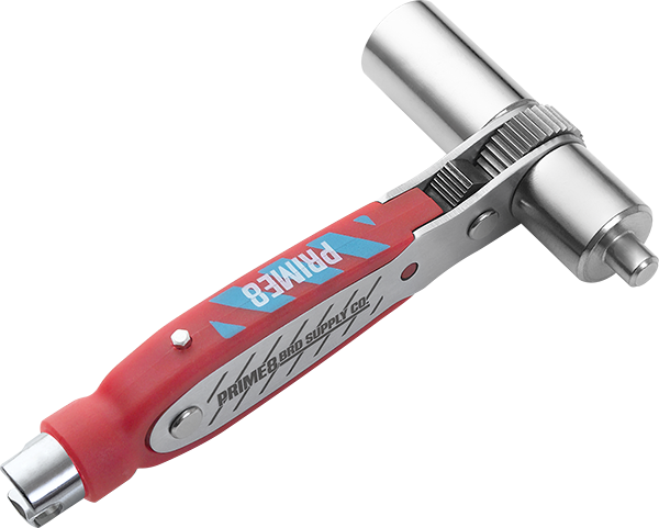 PRIME8 #1 RATCHET SKATE TOOL RED