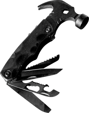 QUASI CLAW HAMMER MULTI TOOL BLACK