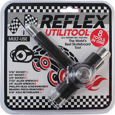 REFLEX UTILITOOL SKATE TOOL BLACK