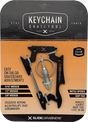 SK8OLOGY CARABINER KEYCHAIN SKATE TOOL BLACK