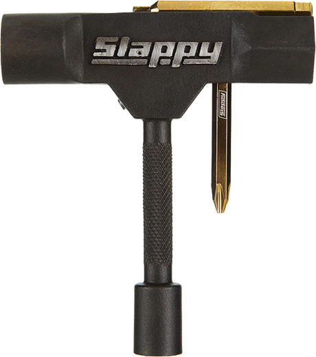 SLAPPY ST1 SKATE TOOL W/RETHREADER BLACK