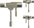 SLAPPY ST1 SKATE TOOL W/RETHREADER SILVER