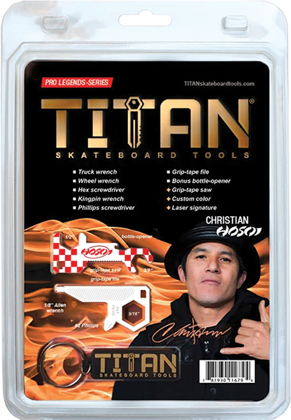 TITAN SKATE TOOL HOSOI PRO LEGENDS SERIES WHITE