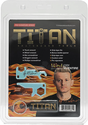 TITAN SKATE TOOL MCENTIRE PRO SIGNATURE SERIES BLUE