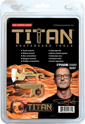 TITAN SKATE TOOL DANNY WAY GOLD