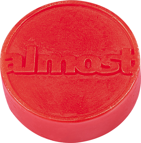 ALMOST WAX PUCK RED