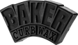 BAKER ARCH LOGO CURB WAX BLACK