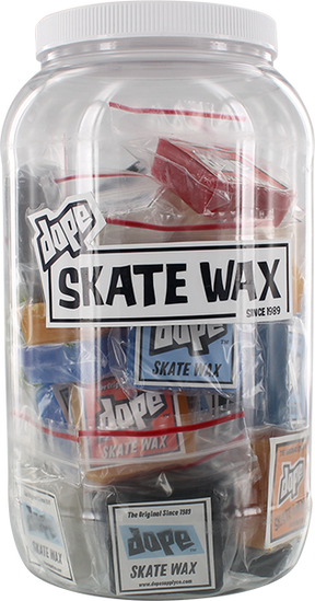 DOPE SKATE WAX MINI NUG JUG 40/BARS assorted