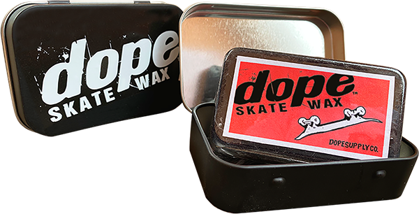 DOPE SKATE WAX BLK W/RECTANGLE TIN STASH BOX