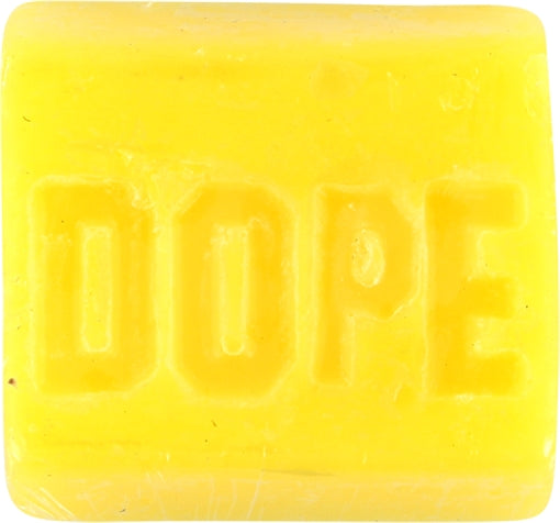 DOPE SKATE WAX BAR PINEAPPLE EXPRESS YELLOW