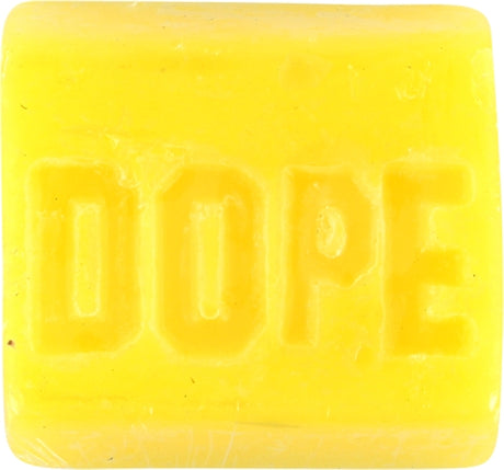 DOPE SKATE WAX BAR PINEAPPLE EXPRESS YELLOW