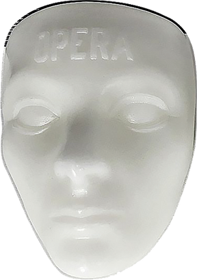 OPERA MASK WAX WHITE