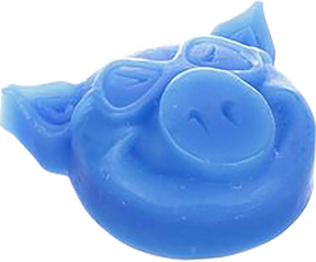 PIG HEAD RAISED CURB WAX BLUE