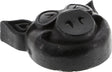 PIG HEAD RAISED CURB SKATEBOARD WAX BLACK