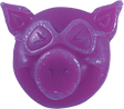 PIG HEAD RAISED CURB WAX PURPLE