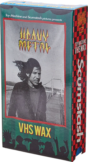 TOY MACHINE VHS WAX - HEAVY METAL - BLUE