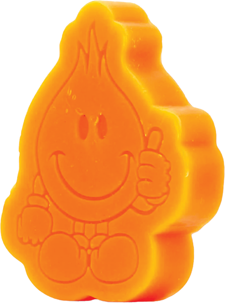 WORLD INDUSTRIES FLAMBOY CURB WAX ORANGE