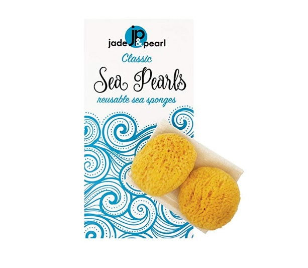 Sea Pearl Sponge 2 Pack Yellow Medium