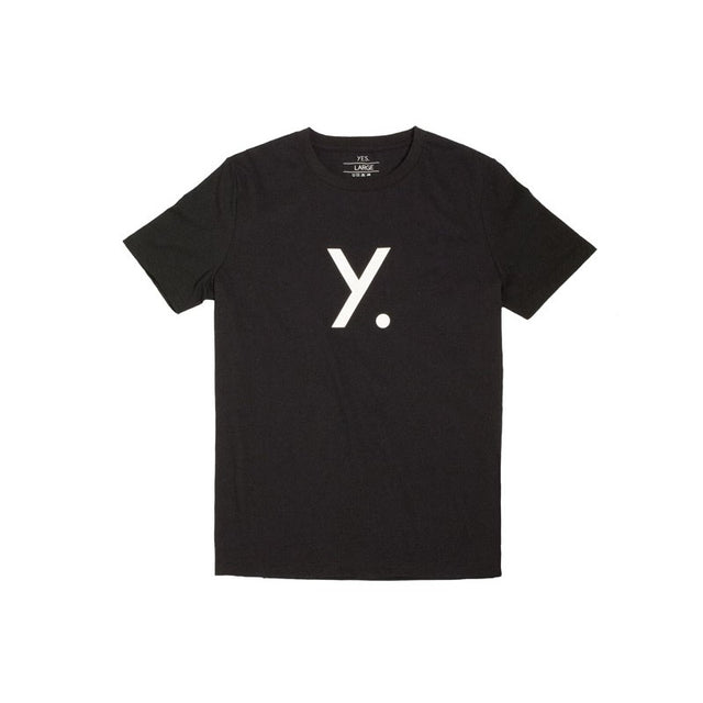 Yes Y Logo Tshirt Black