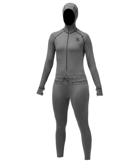 AIRBLASTER Merino Ninja Suit Womens Natural Black XS