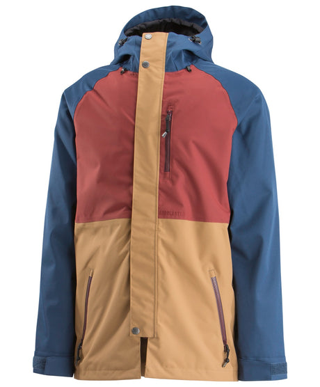 AIRBLASTER Yeti Stretch Jacket Navy Tan M