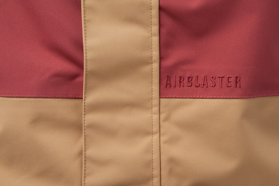 AIRBLASTER Yeti Stretch Jacket Navy Tan M