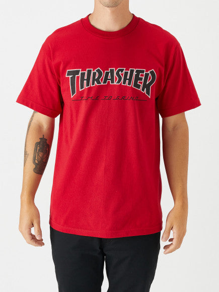 Independent x Thrasher TTG SS Tshirt Red S