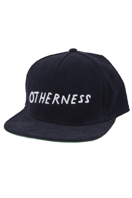 Otherness Cord Hat Navy Snapback