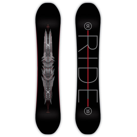 Ride Machete GT Snowboard Black Red 161