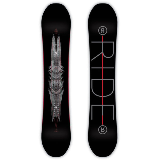 Ride Machete GT Snowboard Black Red 161