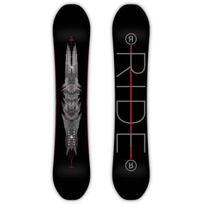 Ride Machete GT Snowboard Black Red 157