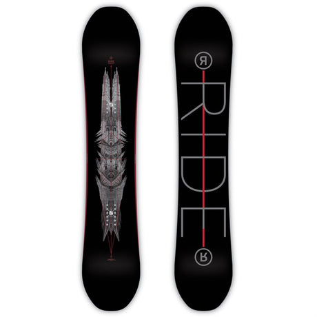 Ride Machete GT Snowboard Black Red 157