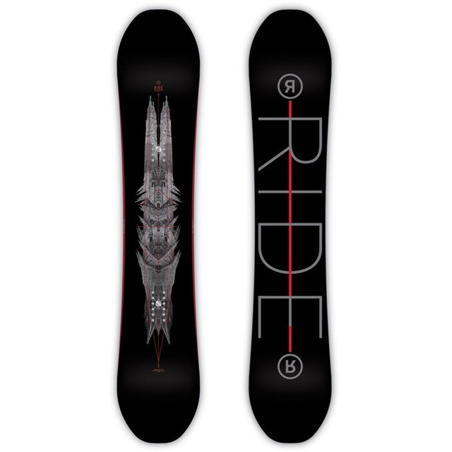 Ride Machete GT Snowboard Black Red 157