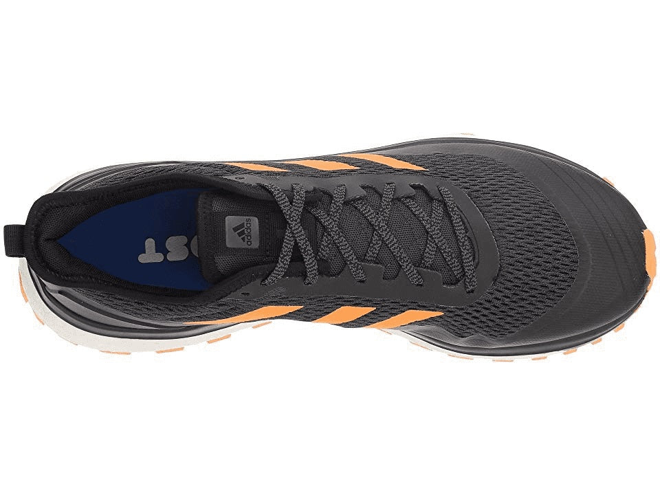 Adidas Response Trail Mens Black Orange Blue 11.5