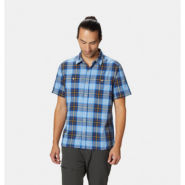Mountain Hardwear Sinks Canyon SS Woven Mens Big Sky L