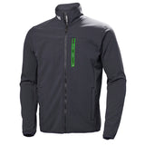Helly Hansen Crew SoftShell Jacket Mens Graphite Blue