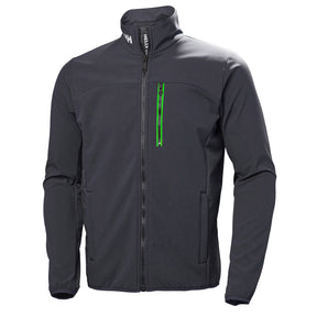 Helly Hansen Crew SoftShell Jacket Mens Graphite Blue