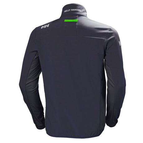 Helly Hansen Crew SoftShell Jacket Mens Graphite Blue S