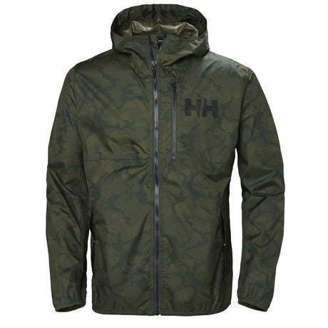 Helly Hansen Belfast Rain Jacket Mens Forest S